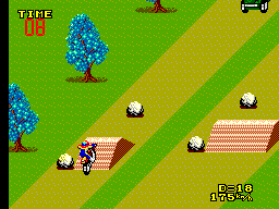 Enduro Racer (USA, Europe) In game screenshot